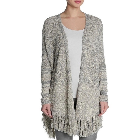 NIC+ZOE Sweaters - NIC + zoe falsetto fringe cardigan XS
